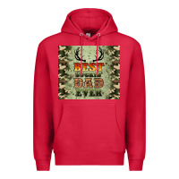 Cardinal best buckin' dad ever Premium Hoodie - Artiststas