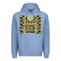 Colony Blue best buckin' dad ever Premium Hoodie - Artiststas