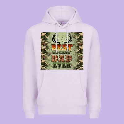 Best Buckin' Dad Ever Premium Hoodie Designed By Artiststas