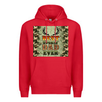 Red best buckin' dad ever Premium Hoodie - Artiststas