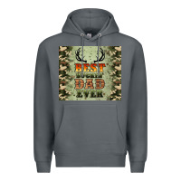 Rock best buckin' dad ever Premium Hoodie - Artiststas