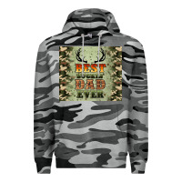 Slate Camo best buckin' dad ever Premium Hoodie - Artiststas