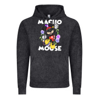 Vintage Black macho mouse Vintage Hoodie - artisFamous