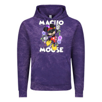 Cloud Purple macho mouse Vintage Hoodie - artisFamous
