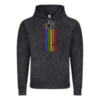 Vintage Black rainbow lightsaber Vintage Hoodie - artisFamous