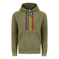 Vintage Olive rainbow lightsaber Vintage Hoodie - artisFamous