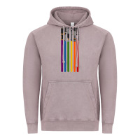 Vintage Zinc rainbow lightsaber Vintage Hoodie - artisFamous