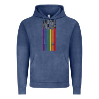 Rainbow Lightsaber Vintage Hoodie | Teevron