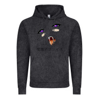 Vintage Black ahegao face girl Vintage Hoodie - artisFamous