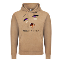 Vintage Coffee ahegao face girl Vintage Hoodie - artisFamous