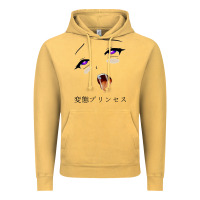 Vintage Mustard ahegao face girl Vintage Hoodie - artisFamous