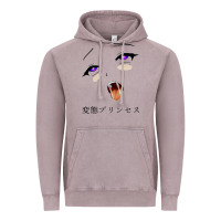 Ahegao Face Girl Vintage Hoodie | Teevron