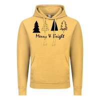 Vintage Mustard merry and bright Vintage Hoodie - artisFamous