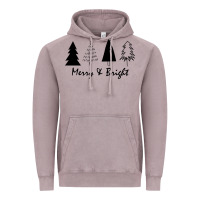 Vintage Zinc merry and bright Vintage Hoodie - artisFamous
