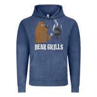 Vintage Denim Bear Grills Grylls Vintage Hoodie - artisFamous