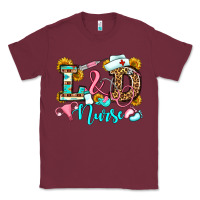 Burgundy labor and delivery nurse Classic Tee - OliviaCreatesArt