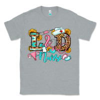 Heather Grey labor and delivery nurse Classic Tee - OliviaCreatesArt