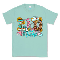 Seafoam labor and delivery nurse Classic Tee - OliviaCreatesArt