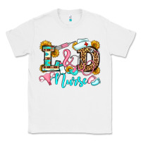 White labor and delivery nurse Classic Tee - OliviaCreatesArt