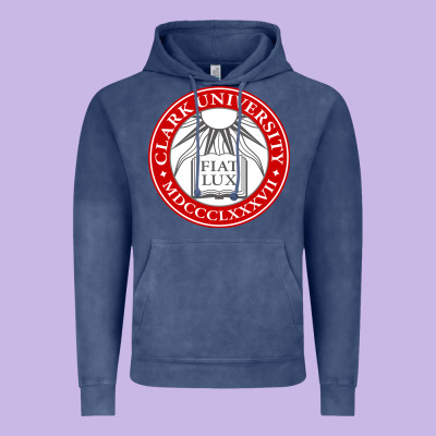 Clark University Vintage Hoodie Designed By Artisfamous