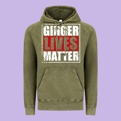 Ginger Lives Matter Vintage Hoodie Designed By Artisfamous