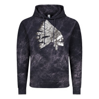 Cloud Black american indian Vintage Hoodie - artisFamous