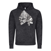 Vintage Black american indian Vintage Hoodie - artisFamous