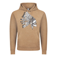 Vintage Coffee american indian Vintage Hoodie - artisFamous