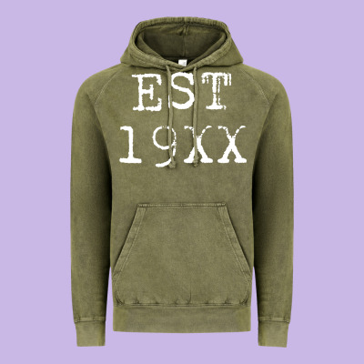 Mgk Est 19xx Vintage Hoodie Designed By Artisfamous