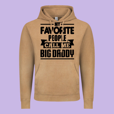 Big Daddy Vintage Hoodie Designed By Artisfamous