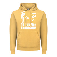 Vintage Mustard blues brothers belushi Vintage Hoodie - artisFamous