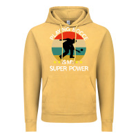 Vintage Mustard bocce super power boules sports Vintage Hoodie - artisFamous