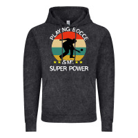 Vintage Black bocce super power boules sports Vintage Hoodie - artisFamous