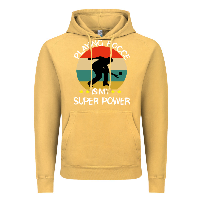 Bocce Super Power Boules Sports Vintage Hoodie by artisFamous | Teevron