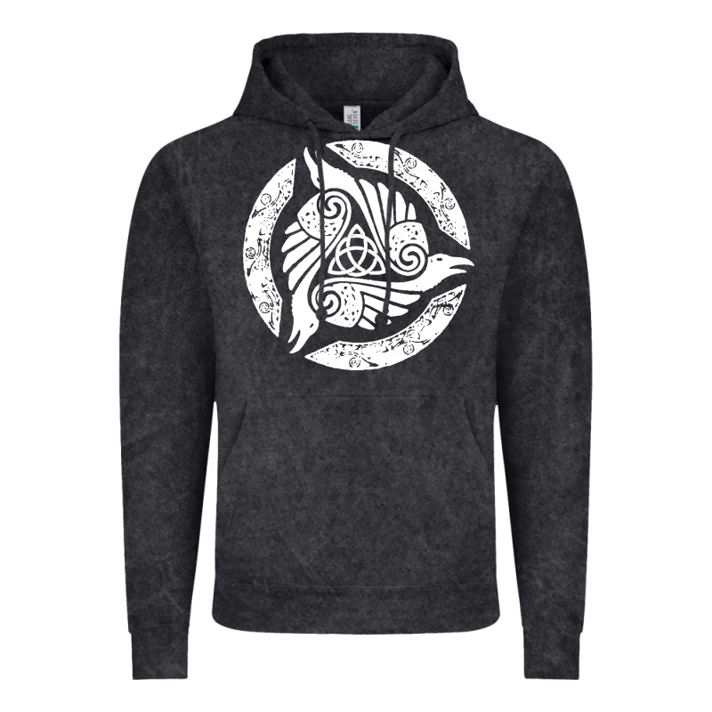 Celtic Trinity Knot Crow Spiritual Mandala Vintage Hoodie by artisFamous | Teevron