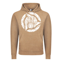 Vintage Coffee celtic trinity knot crow spiritual mandala Vintage Hoodie - artisFamous