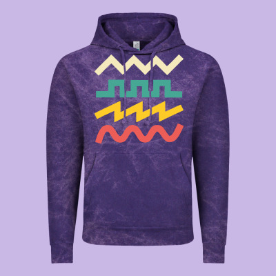 Synthetiseur Vintage Hoodie Designed By Artisfamous