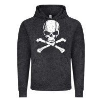 Vintage Black pirates adults pirates skull crossbones beard Vintage Hoodie - artisFamous