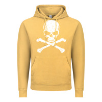 Vintage Mustard pirates adults pirates skull crossbones beard Vintage Hoodie - artisFamous