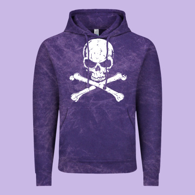 Pirates Adults Pirates Skull Crossbones Beard Vintage Hoodie Designed By Artisfamous