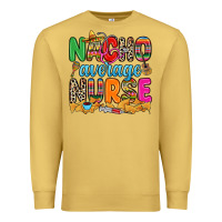 Antique Gold nacho average nurse Premium Sweatshirt - RanaPortraitStore