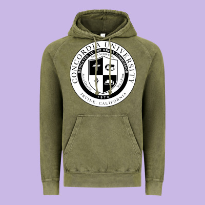 Concordia University Irvine Vintage Hoodie Designed By Artisfamous