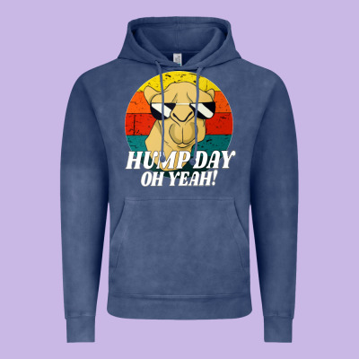 Hump Day Vintage Hoodie Designed By Artisfamous