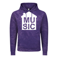 Cloud Purple house music Vintage Hoodie - artisFamous