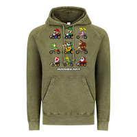 Vintage Olive mariokart Vintage Hoodie - artisFamous