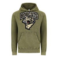 Vintage Olive bismarck bobcats Vintage Hoodie - artisFamous