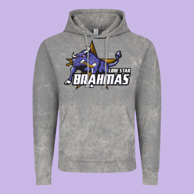 Lone Star Brahmas Vintage Hoodie Designed By Artisfamous