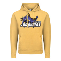 Vintage Mustard lone star brahmas Vintage Hoodie - artisFamous