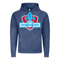 Vintage Denim maine nordiques Vintage Hoodie - artisFamous