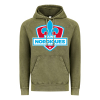 Vintage Olive maine nordiques Vintage Hoodie - artisFamous